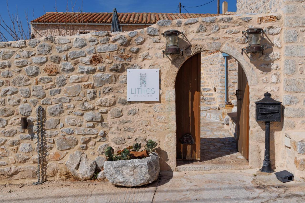 Lithos Stone Suites Areopoli Esterno foto